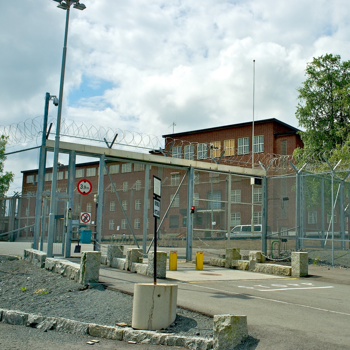 Entrance to Ila Prison, Norway