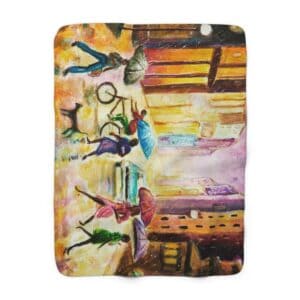 rain-must-fall-sherpa-fleece-blanket