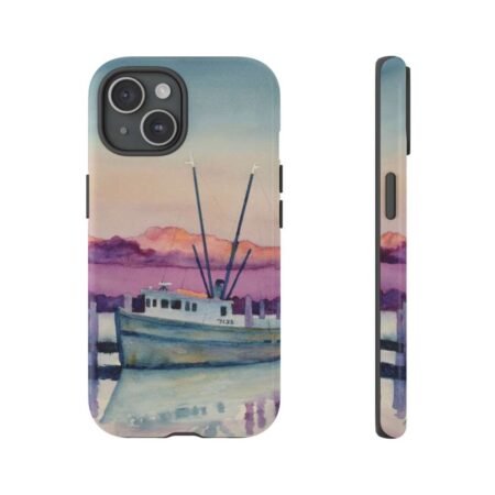 shrimp-boat-resting-phone-case