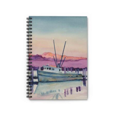 shrimp-boat-resting-spiral-notebook