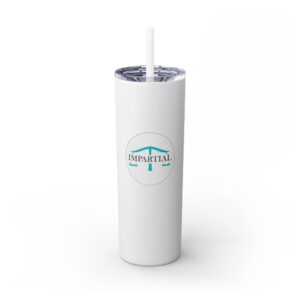 impartial-logo-skinny-tumbler-with-straw-4