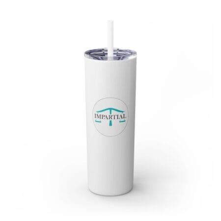 impartial-logo-skinny-tumbler-with-straw-4