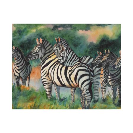 serengeti-dawn-satin-poster