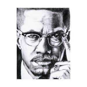 malcolm-x-satin-poster