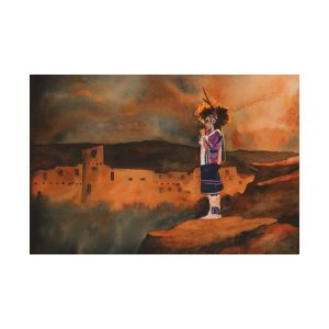 praying-on-the-hill-satin-poster